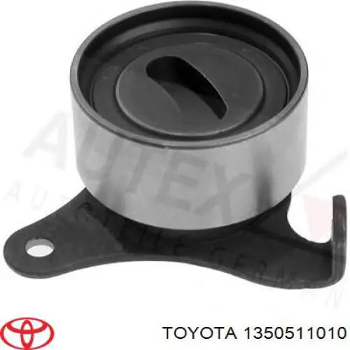 Rodillo, cadena de distribución 1350511010 Toyota