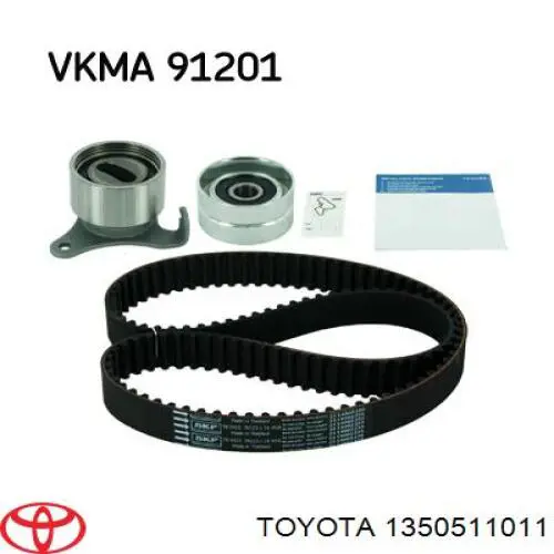 Купить 1350511011 Toyota Ролик натяжителя газораспределительного ремня