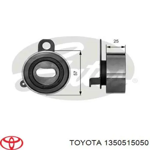 Ролик натяжителя ремня газораспределения Toyota 1350515050 цена, от 12.56 USD