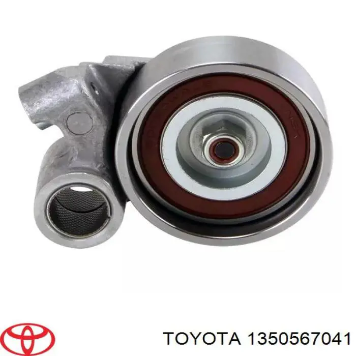 1350567041 Toyota rolo de reguladora de tensão da correia do mecanismo de distribuição de gás