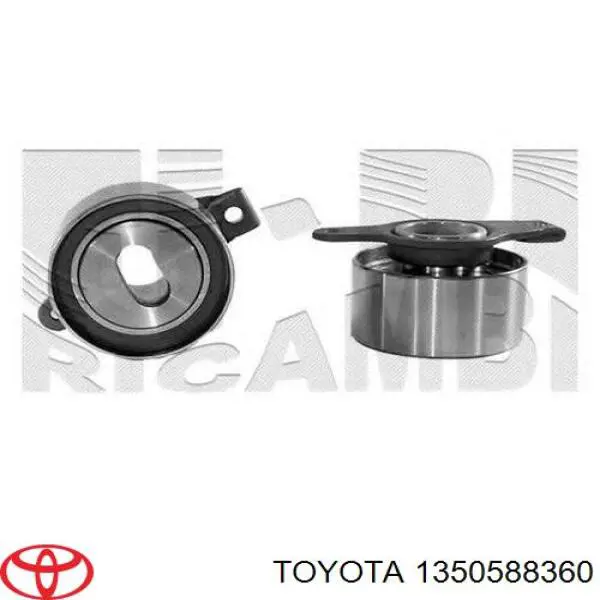 Rodillo, cadena de distribución 1350588360 Toyota