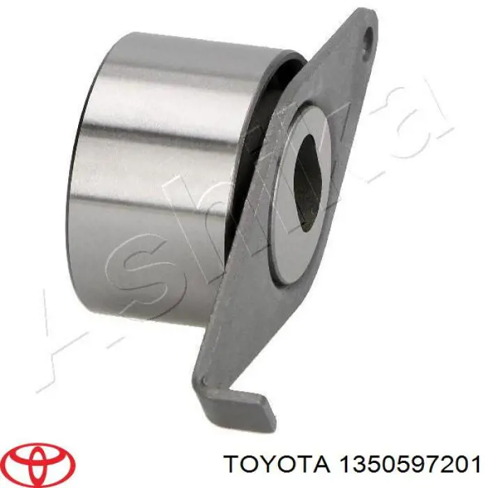 1350597201 Toyota Ролик натяжителя ремня ГРМ