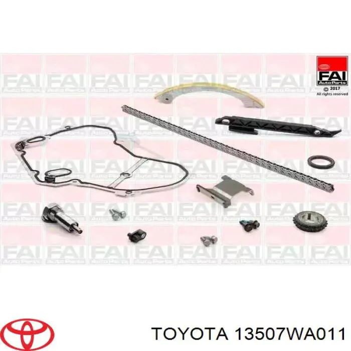 Комплект цепи ГРМ 7001707 Kamoka