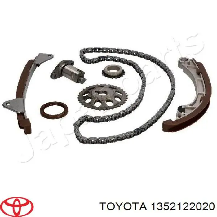Engrenagem de cadeia da roda dentada de acionamento de cambota de motor Toyota 1352122020