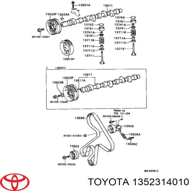  1352314010 Toyota