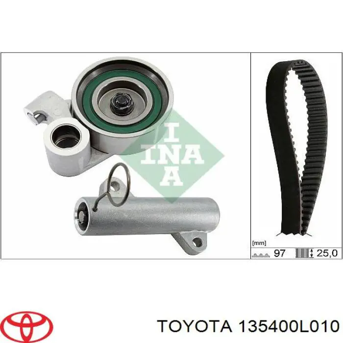 Натяжитель ремня ГРМ Toyota 135400L010