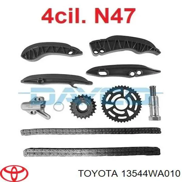 Купить 13544WA010 Toyota Натяжитель цепи ГРМ