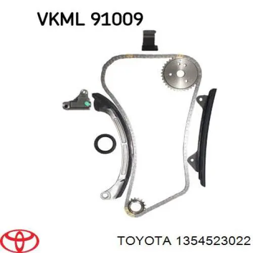 1354523020 Toyota reguladora de tensão da cadeia do mecanismo de distribuição de gás