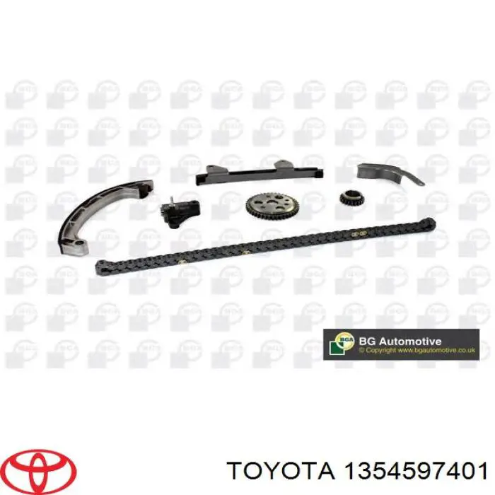 1354597401 Toyota reguladora de tensão da cadeia do mecanismo de distribuição de gás