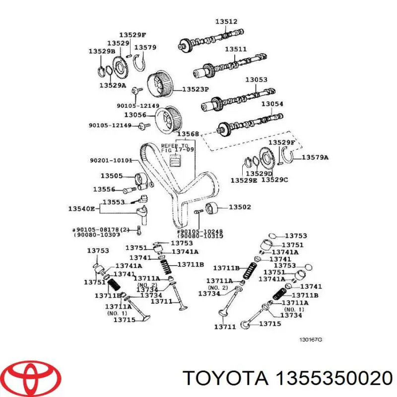  1355350020 Toyota