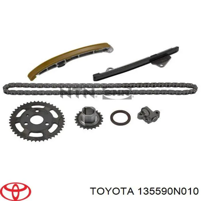 135590N010 Toyota sapato de reguladora de tensão da cadeia do mecanismo de distribuição de gás