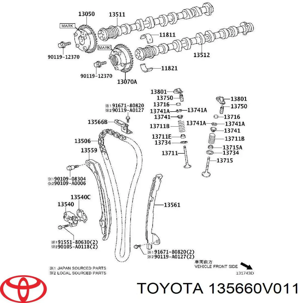 135660V011 Toyota 