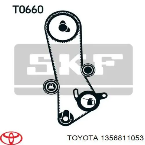 1356811053 Toyota ремень грм