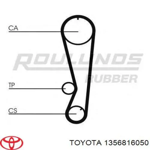 Купить 1356816050 Toyota Ремень газораспределительного механизма