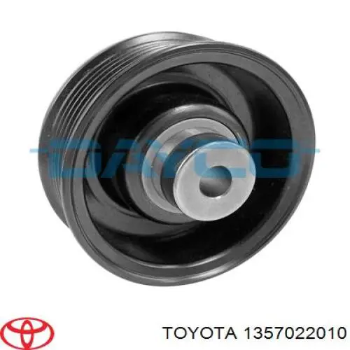 1357022010 Toyota Ролик приводного ремня, паразитный