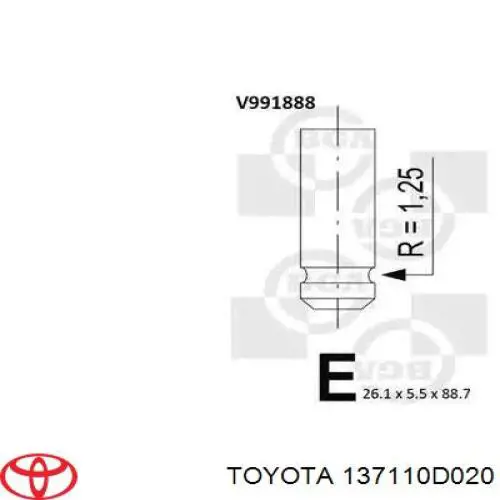 137110D020 Toyota