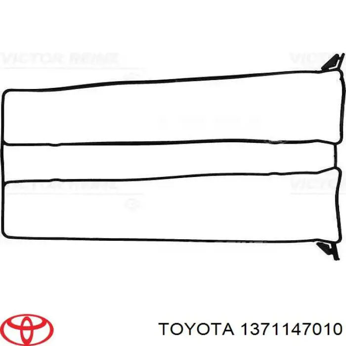 1371147010 Toyota válvula de admissão