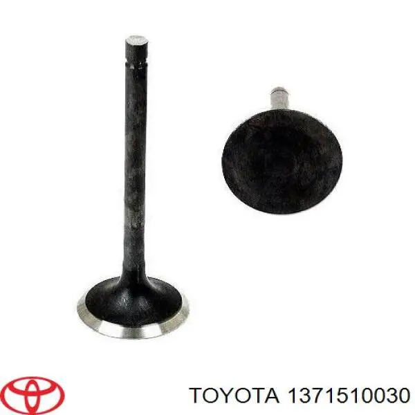 1371510030 Toyota клапан выпускной