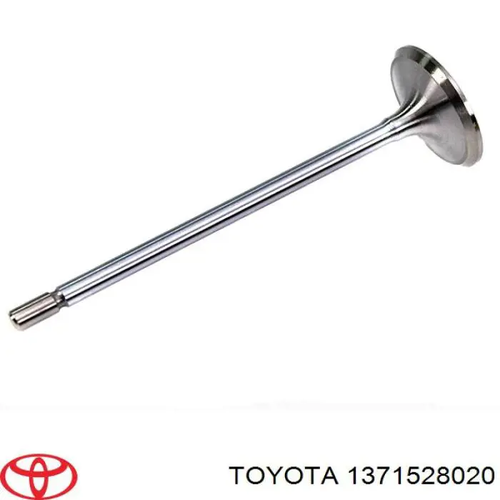 1371528020 Toyota клапан выпускной