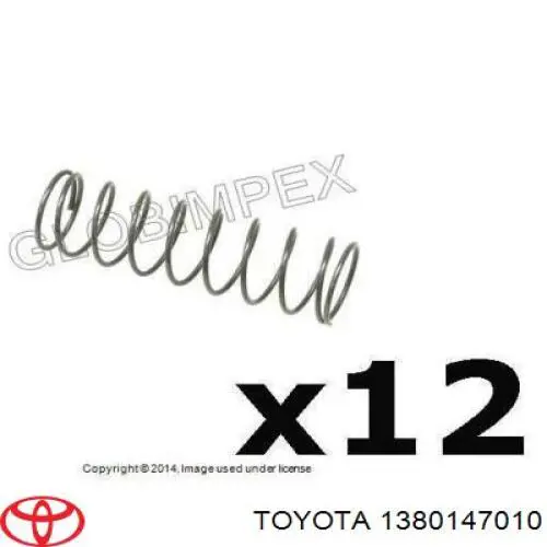  Toyota 1380147010 цена, от 19.26 USD