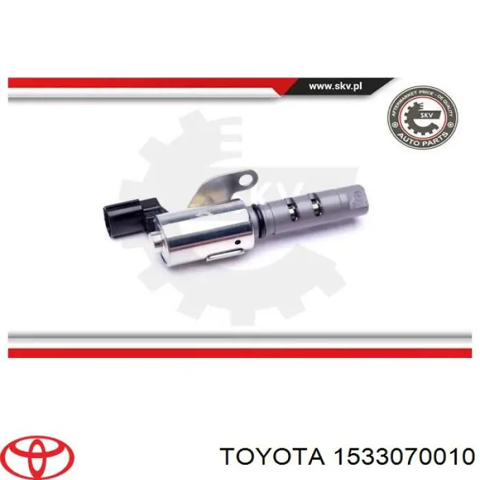 1533070010 Toyota клапан электромагнитный положения (фаз распредвала)