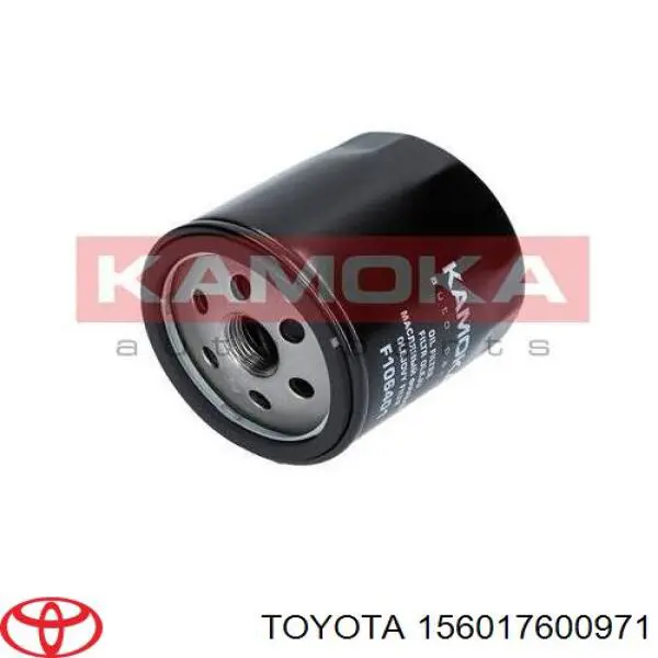 156017600971 TOYOTA Filtro de aceite original y equivalente