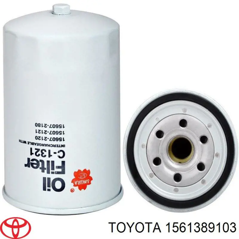 1561389103 Toyota масляный фильтр