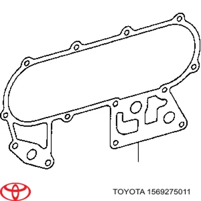 Прокладка адаптера масляного фильтра Toyota 1569275011