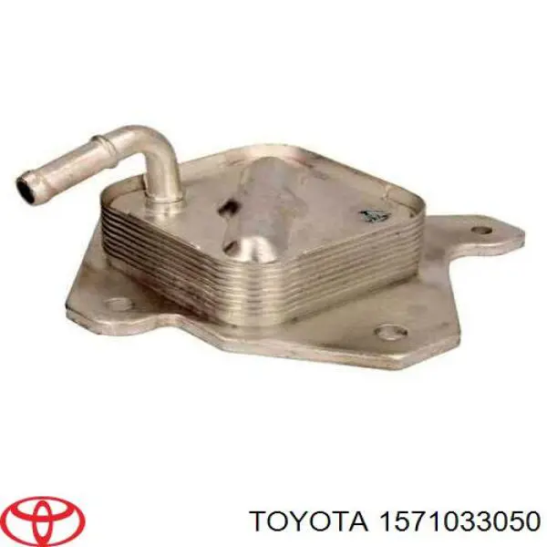 1571033050 Toyota radiador de óleo (frigorífico, debaixo de filtro)