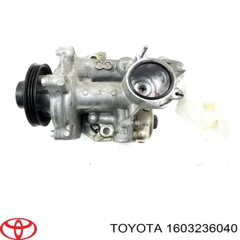 1603236040 Toyota Корпус термостата в сборе