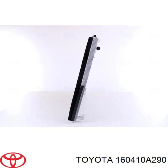 Радиатор охлаждения двигателя Toyota 160410A290 цена, от 100.28 USD