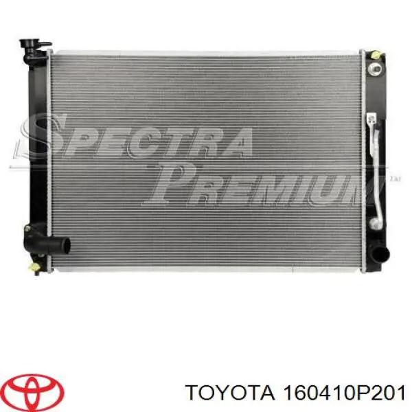 Купить 160410P201 Toyota Радиатор водяной