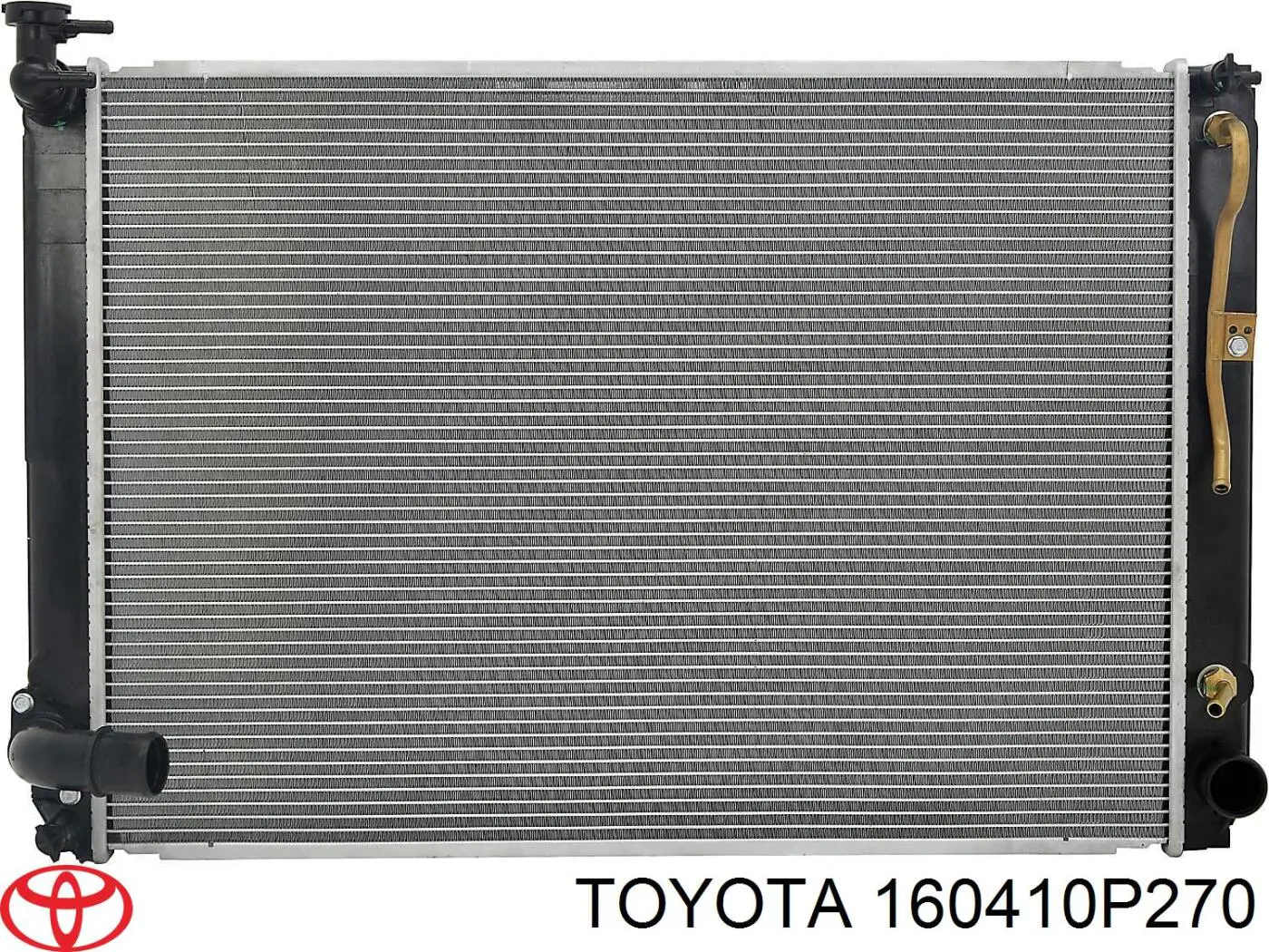 Радиатор 160410P270 Toyota