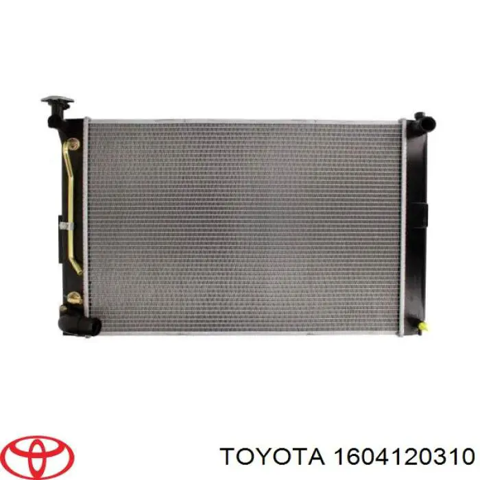 Радиатор охлаждения Toyota 1604120310