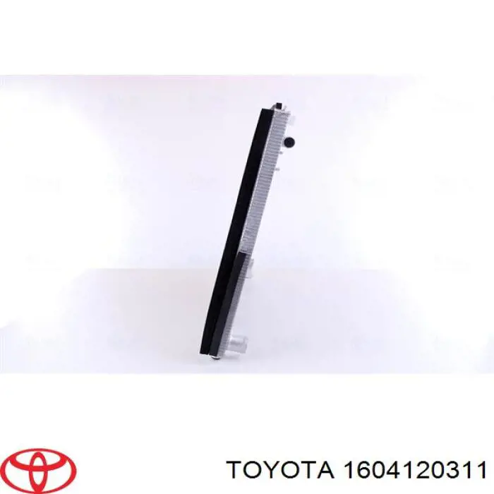 Радиатор охлаждения Toyota 1604120311