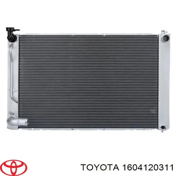 Радиатор 1604120311 Toyota