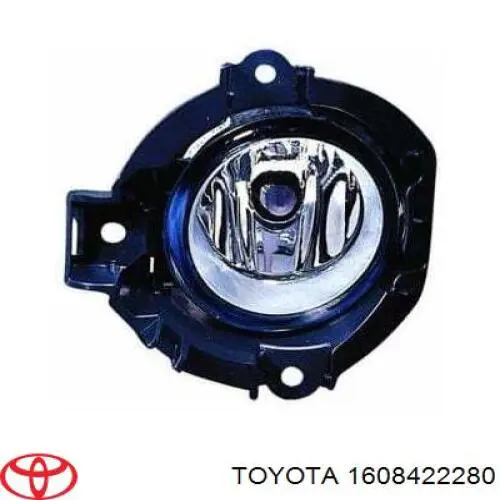 Фара противотуманная левая 1608422280 Toyota