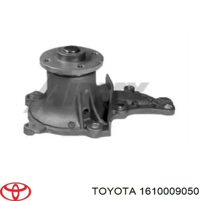 1610009050 Toyota помпа водяная (насос охлаждения, в сборе с корпусом)