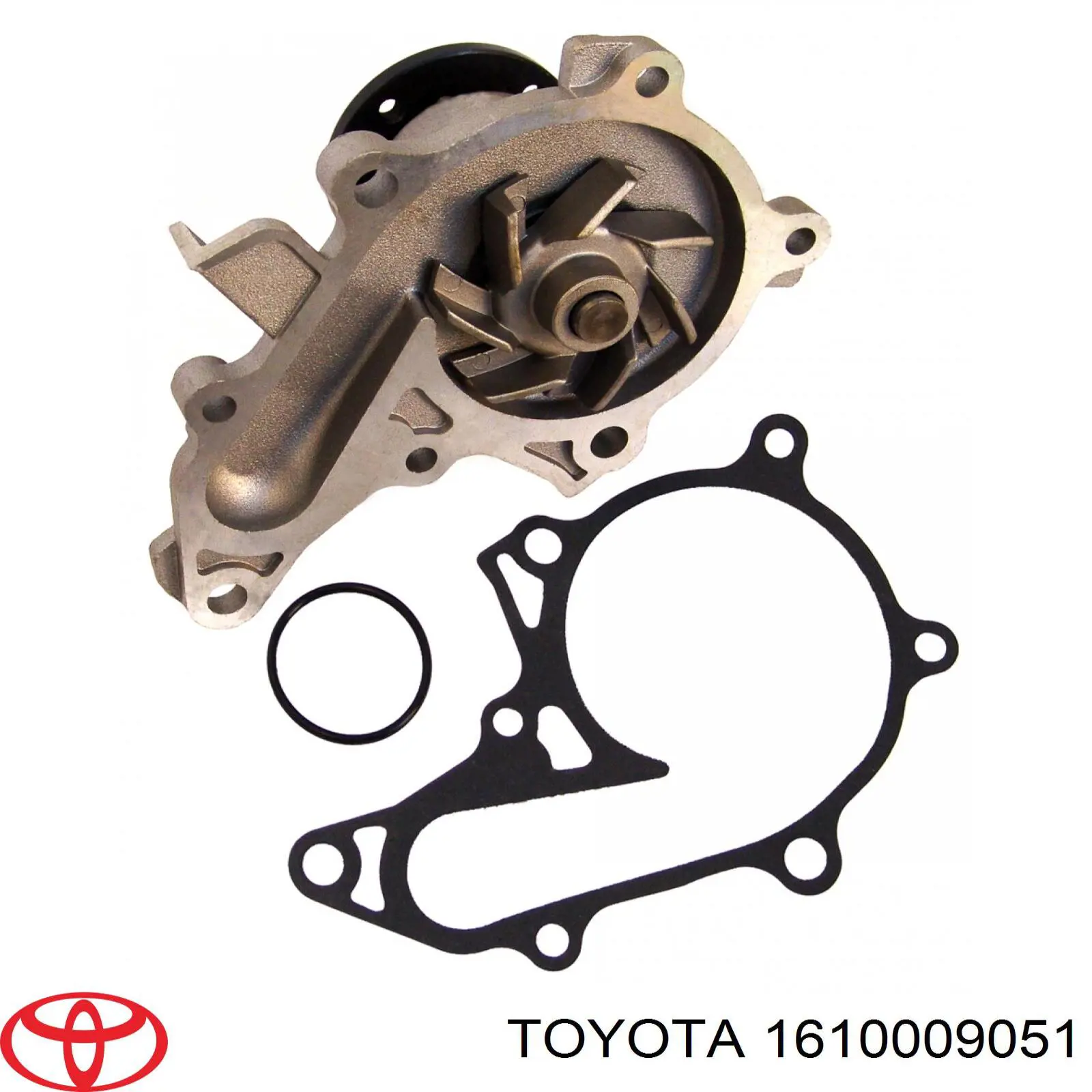 Помпа водяная, корпус Toyota 1610009051