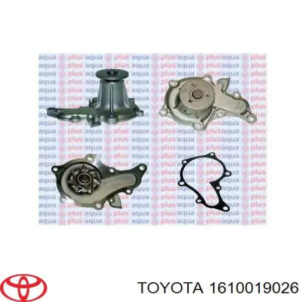 Помпа 1611015010 Toyota