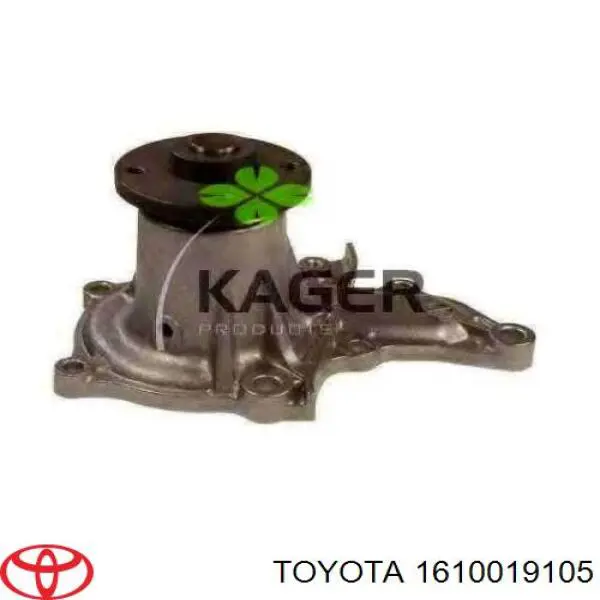 Bomba de agua 1610019105 Toyota