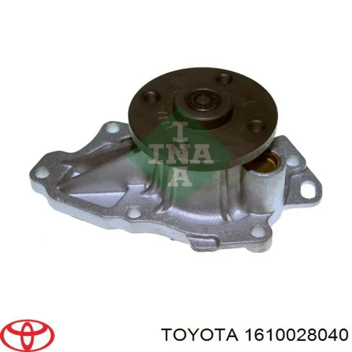 Bomba de água (bomba) de esfriamento 1610028040 Toyota