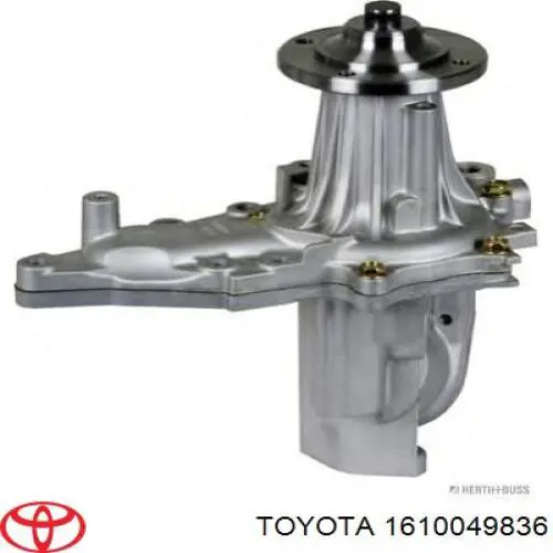 1610049836 Toyota Насос водяной