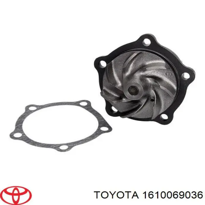 1612069015 Toyota Насос водяной