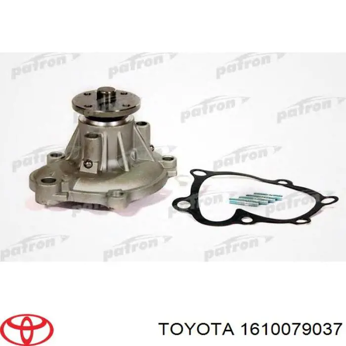 Bomba de agua 1610079037 Toyota