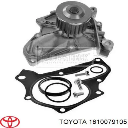 Bomba de agua 1610079105 Toyota