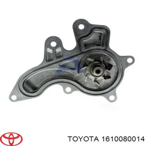 1610080014 Toyota bomba de água (bomba de esfriamento)