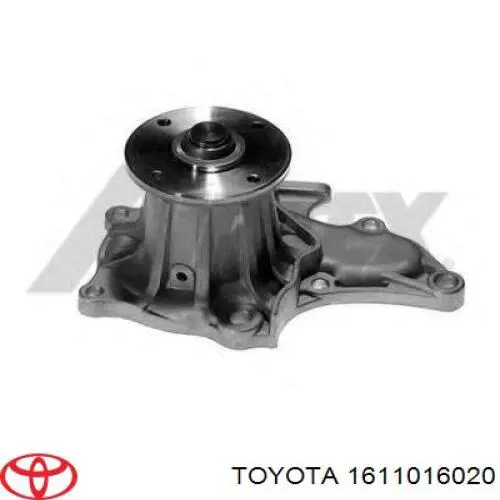 Bomba de agua 1611016020 Toyota