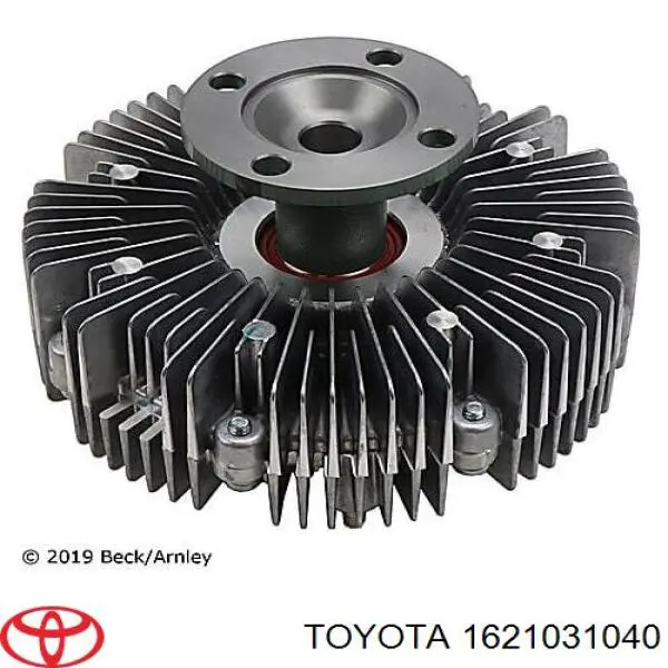 Acoplamento viscoso de ventilador de esfriamento para Toyota Fj Cruiser 