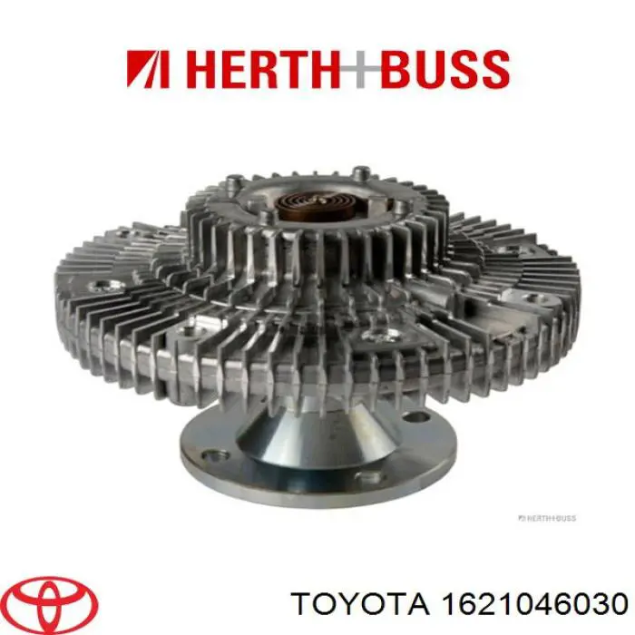 Вискомуфта (вязкостная муфта) вентилятора охлаждения Toyota 1621046030